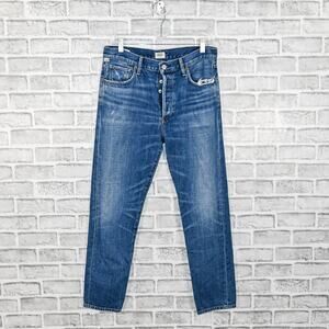 Citizens of Humanity Liya High Rise Classic Fit Jeans Fade out blue size 28